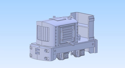 Feldbahnlok ns1 maßstab - ns1,