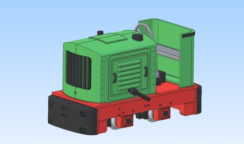Feldbahnlok lkm ns1 - lkm,