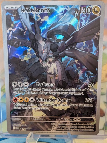 Pokémonkarte zekrom mep - pokémonkarte, (mep